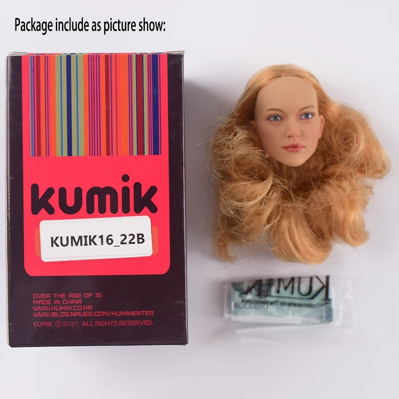 Масштаб 1:6 аксессуары KUMIK 16 22B женская голова Лепка резьба Гарма Уорд Карибский F 12