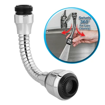 

1Pc 360 Degree Rotating Pull-Out Spray Head Faucet Nozzle Filter Sink Washing Spray Head Water Saving Diffuser KitchenAccessorie