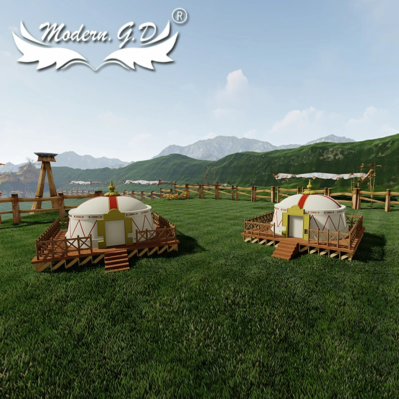 Рисунок 4 - Большая палатка-юрта с двойной изоляцией