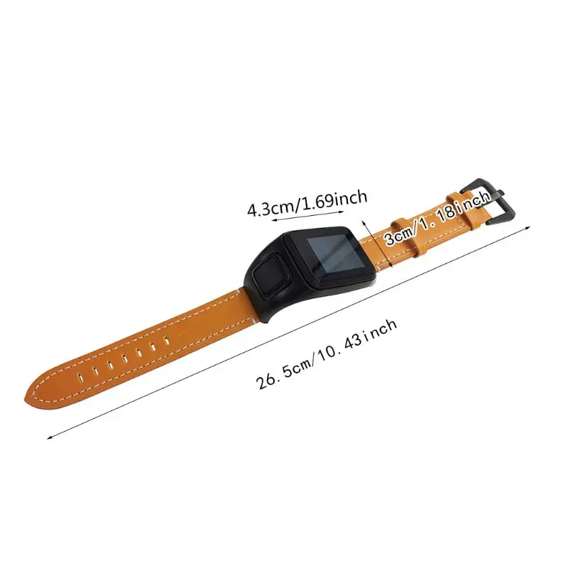 Replaced Replaced Genuine Leather Wrist Strap Metal Clasp Buckle Watchband Bracelet for TomTom Runner 2 3/Spark 3 2 Watch