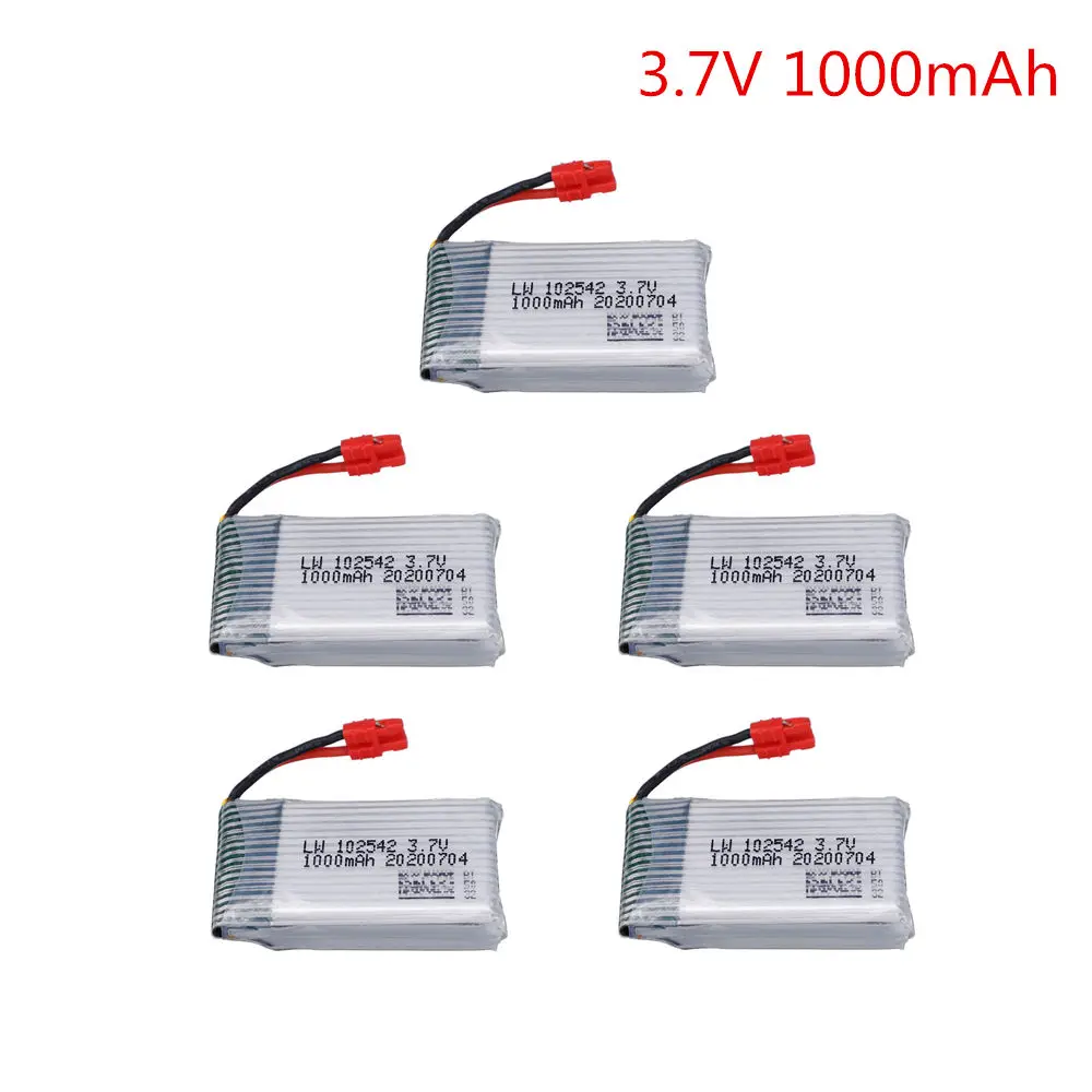 

3.7V 1000mAh Battery For Syma X5HC X5HW X5UW X5UC Quadcopter Spare Parts Upgraded 102542 battery