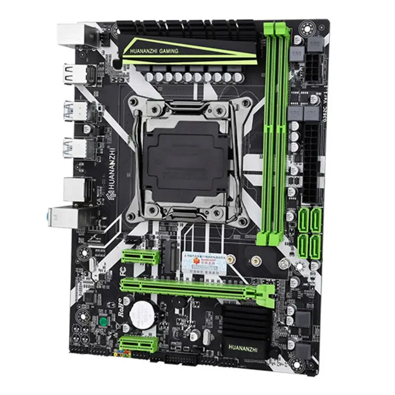 Huananzhi X99 материнская плата слот LGA2011-3 USB3.0 NVME M.2 SSD Поддержка DDR4 REG ECC памяти и процессор Xeon E5 V3 V4