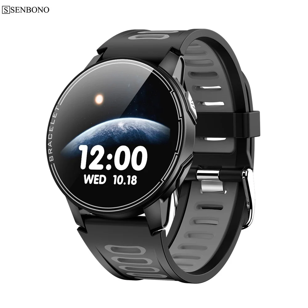 

SENBONO S20 IP68 Waterproof Smart Watch Bluetooth 5.0 Fitness Tracker Heart Rate Monitor Smart Clock Men Women Smartwatch