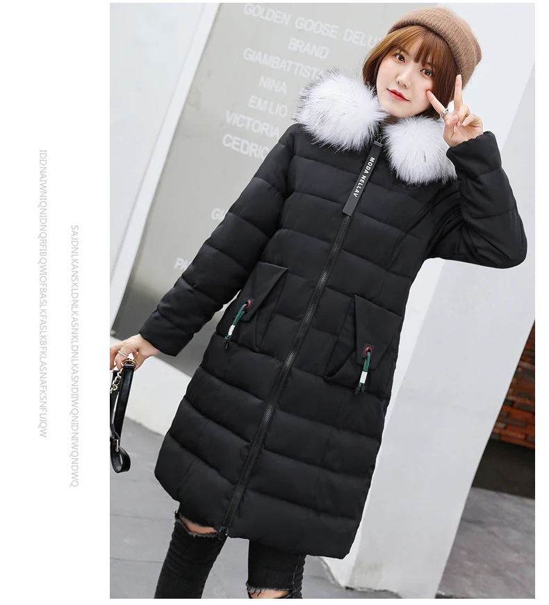 Plus Size 7XL 8XL Women Winter Jacket Fur Hooded Parkas Female Oversize Thick Warm Cotton Women Coat Winter Down Jackets