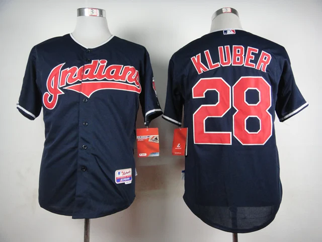 Красный Мужчины Кливленд Франсиско Линдор Jim Thome Corey Kluber Jason Kipnis FLEX& Cool base-плеер Джерси camiseta maillot - Цвет: Красный