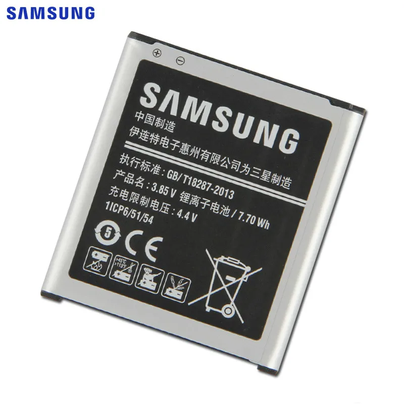 Сменная батарея SAMSUNG Φ для Samsung GALAXY CORE Prime G3608 G3609 G3606 EB BG360BBE/CBU/CBZ 2000mAh|Аккумуляторы