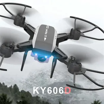 

KY606D Drone with camera HD 1080P Four-axis Aircraft Long Time Flight Storage Bag Package Hover RC Helicopter