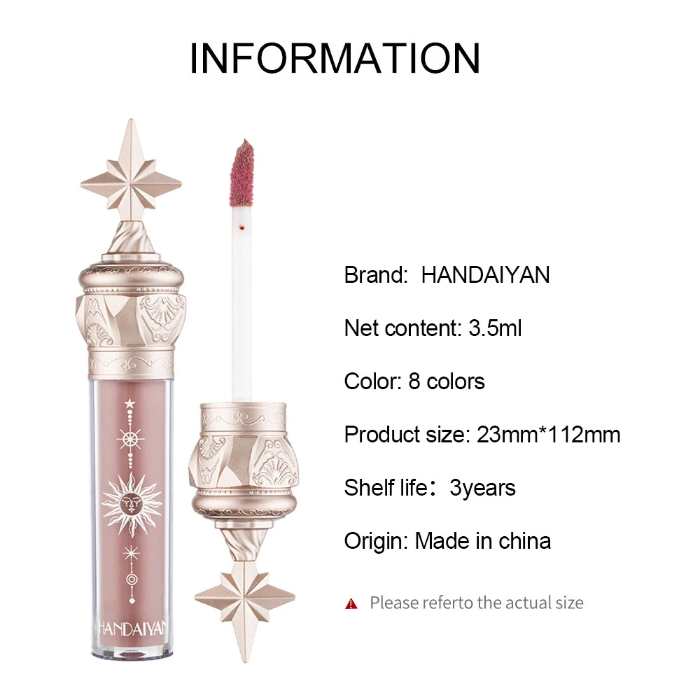 Plumper Lip Gloss Shimmer Lips Makeup Waterproof Glossy Mirror Lip Tint Cosmetic Moisturizing Long Lasting Nude Liquid Lipstick