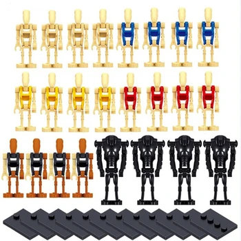 

24 pcs / pack Compatible with lepining Starwars Combat Robot K-2SO Droid Rogo Star Wars Character Toy Building Block