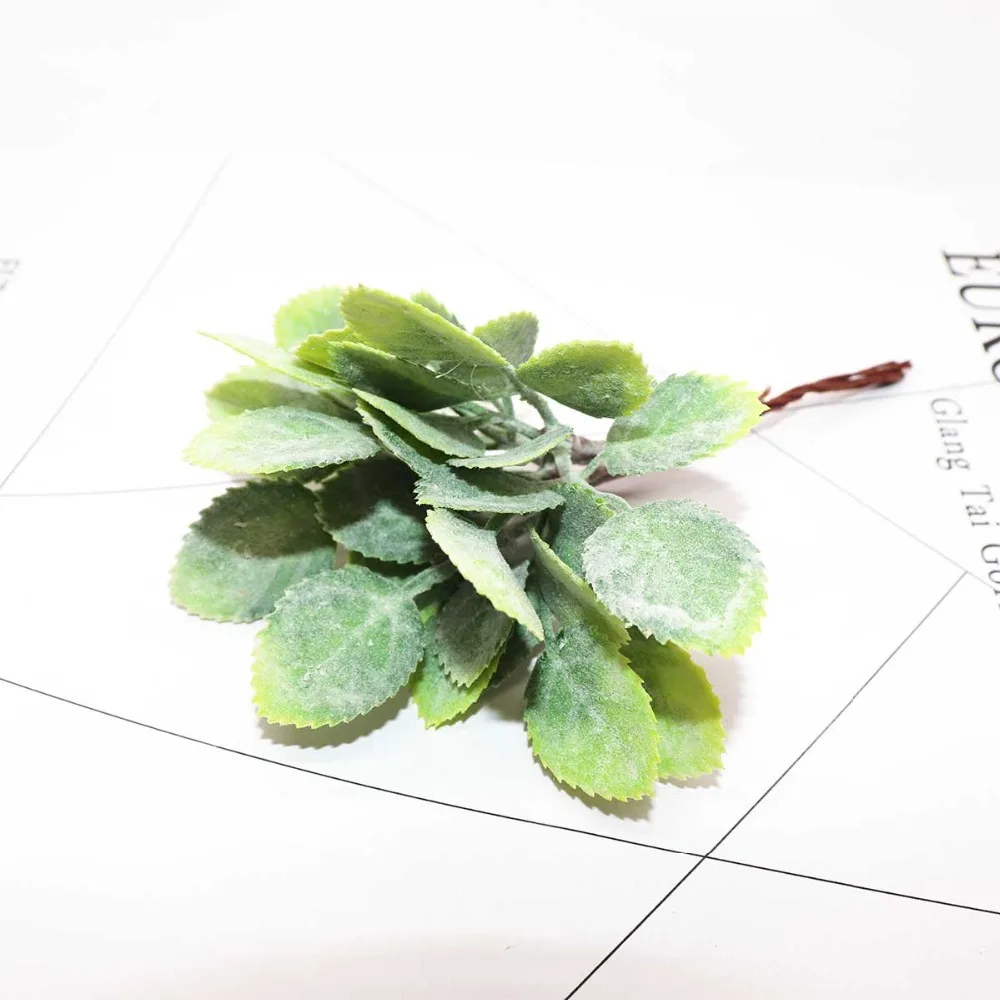 6pcs-DIY-scrapbooking-christmas-garland-artificial-plants-pompon-artificial-flowers-for-home-decor-Handmade-fake-green