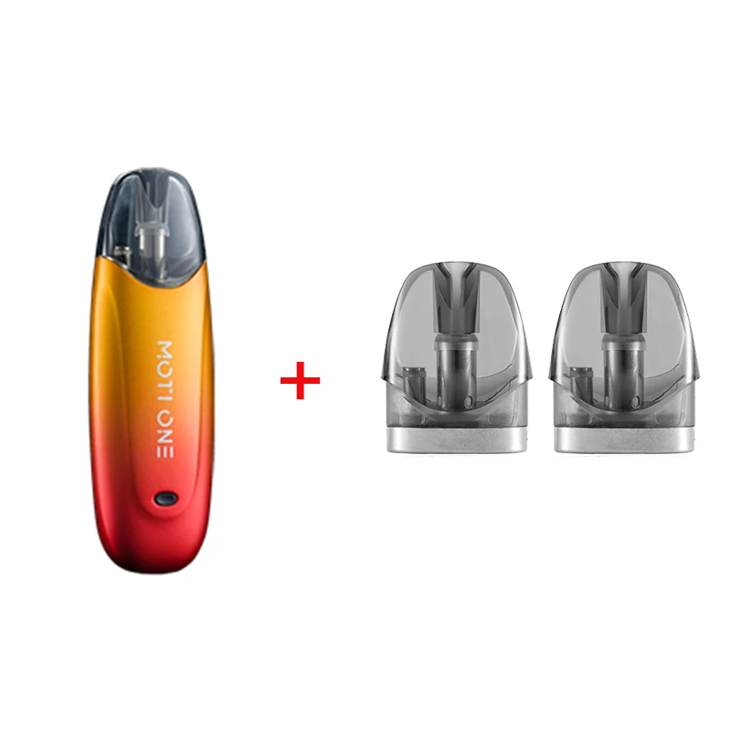 Новейший MOTI One 12,5 W Pod Vape комплект с 350mah встроенной батареей Pod система электронная сигарета комплект VS minifit комплект - Цвет: Sunrise with pod