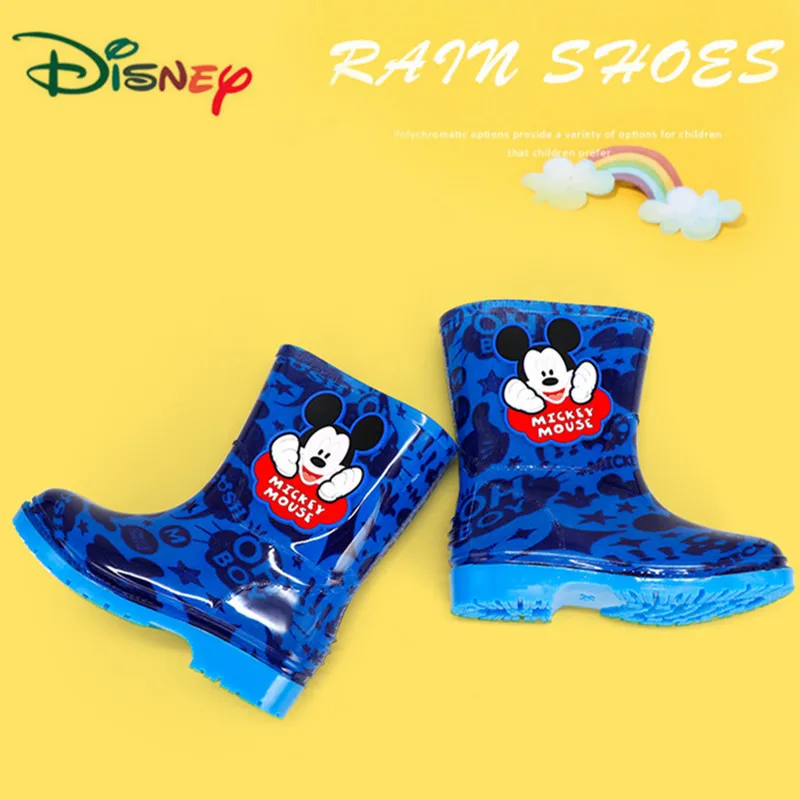 Disney Botas de lluvia de princesa Frozen para niños y niñas, zapatos de  goma con dibujos animados, de PVC, regalo de Navidad, novedad|Botas| -  AliExpress