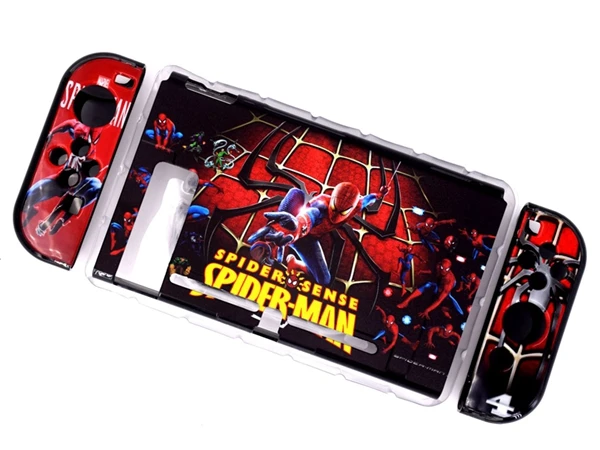 Защитный чехол для пульта Spiderman Marios для пульта, чехол для переключателя NS Shell, защитный чехол для консоли Nintendo Switch, защитные аксессуары - Цвет: 10
