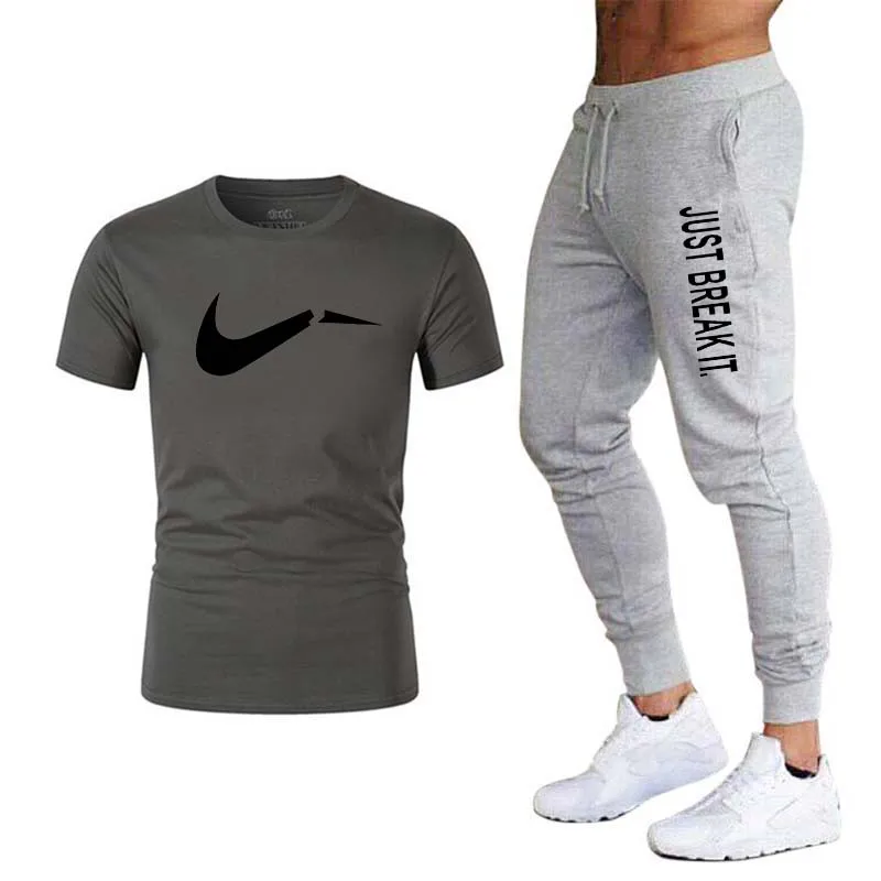 Бренд 2 комплекта мужской спортивной одежды одежда для фитнеса одежда для бега спортивные брюки спортивные тренировочные колготки