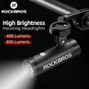 ROCKBROS-luz recargable por USB para bicicleta de montaña, linterna resistente al agua ► Foto 1/6
