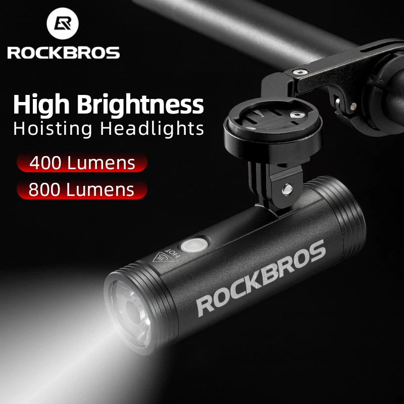 ROCKBROS свет велосипеда USB Перезаряжаемые MTB велосипед Мощность банк фонарик