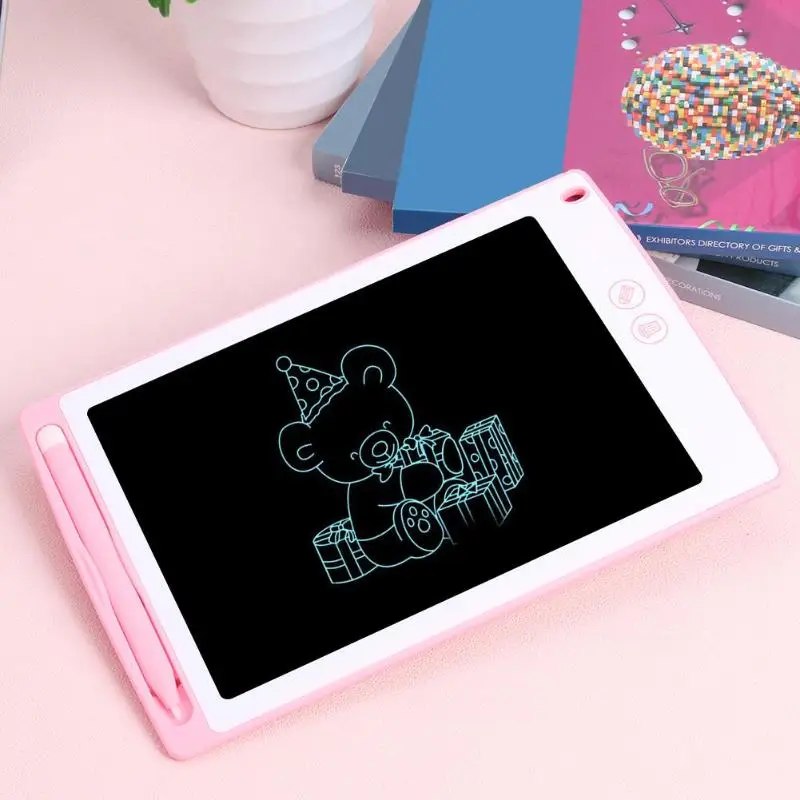 10-ти дюймовый электронный ЖК-дисплей рукописный ввод Tablet ультра-тонкий Цвет Экран доска для рисования компактный дизайн светильник Вес надежность