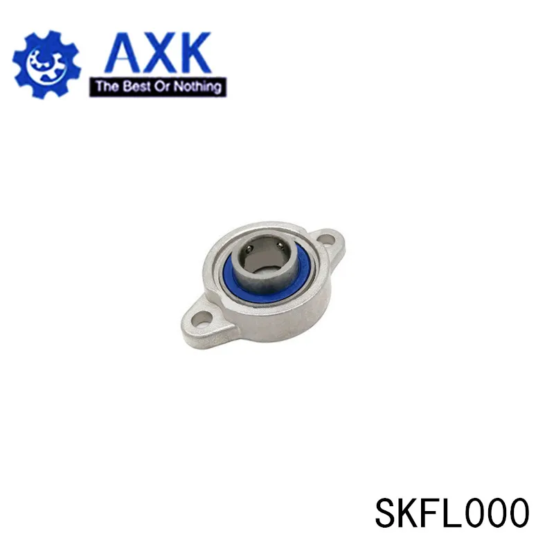 SKFL000 подшипниковый вал 10 мм (1 шт.) SSKFL000 опорный блок из нержавеющей стали S KFL000