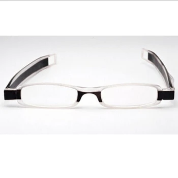 

1pcs Reading Glasses Folding 360 Degrees Rotation Reading Eyeglass +2.0 Color Black Muti Style High Quality And Inexpensive