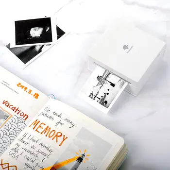 

Phomemo-M02 Pocket Printer Mini Bluetooth Wireless Portable Instant Mobile Thermal Label Sticker Mutilfuction Printer