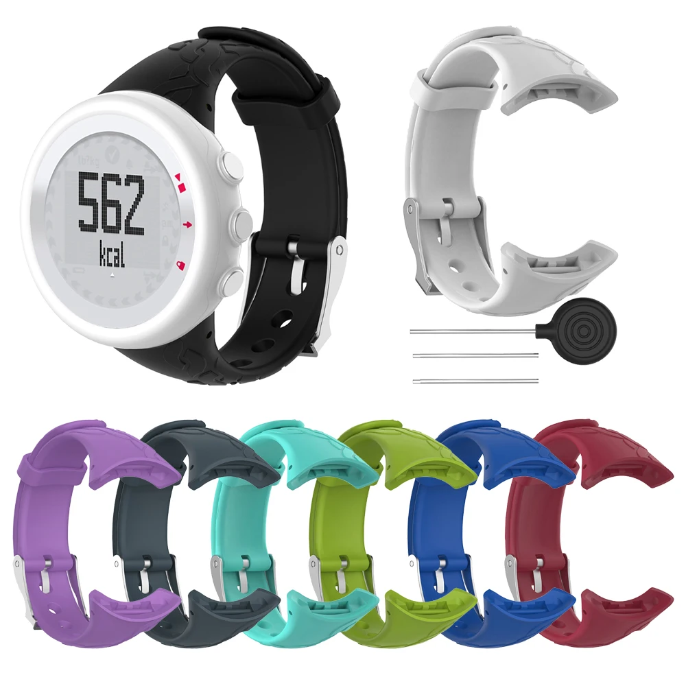 Сменный силиконовый ремешок на запястье для SUUNTO Quest M1 M2 M4 M5 M Series женских умных
