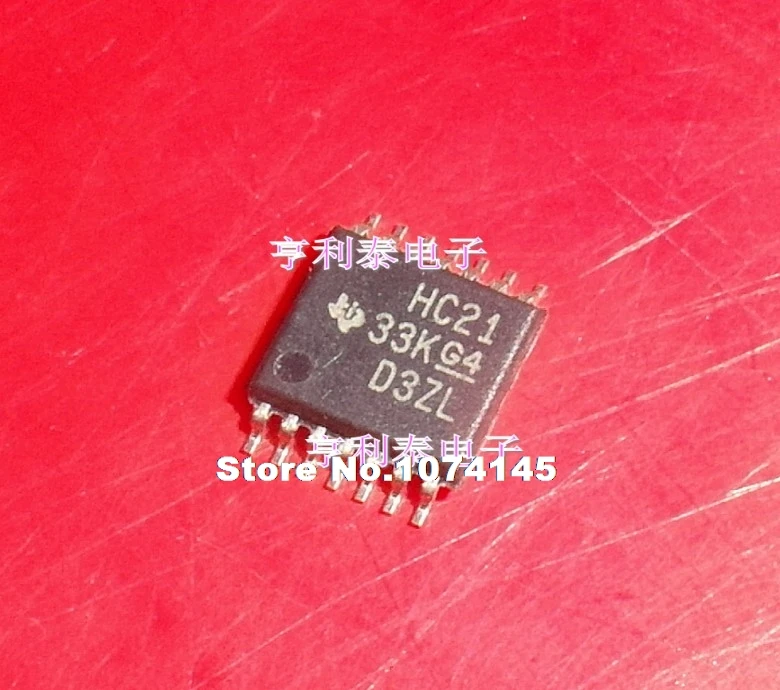 

10pcs/lot HC21 SN74HC21 IC TSSOP14