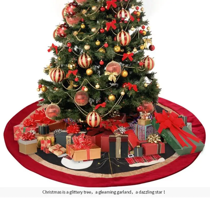 78/90/120 см Рождественская елка юбка круглый ковер рождественские ...