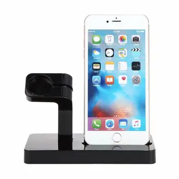 

For Apple Watch iWatch iPhone XS 6 7 Fast Charging Dock Stand Station Charger Holder