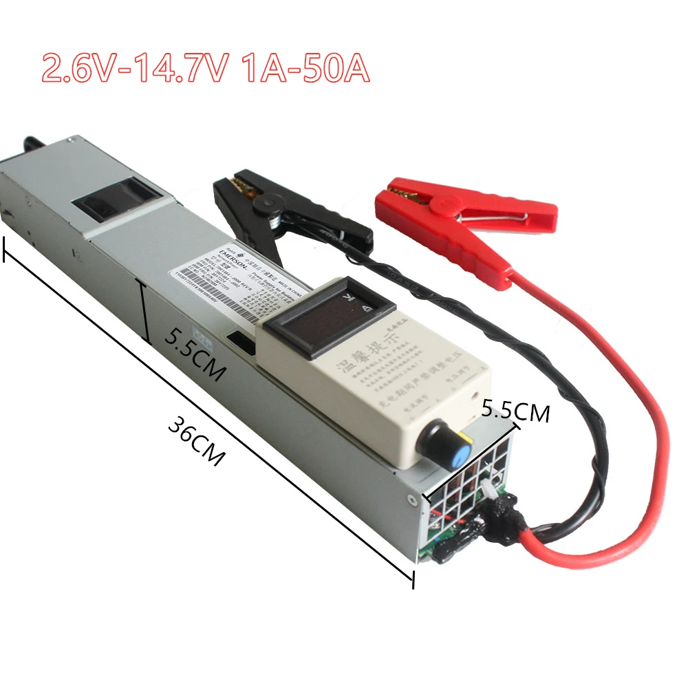 Voltage Current Adjustable Lifepo4 Lipo Li-ion Lithium Battery Charger 3.65V 4.2V 8.4V 12V 12.6V 14.6V 75A 50A Display 2S 3S 4S lithium ion battery pack