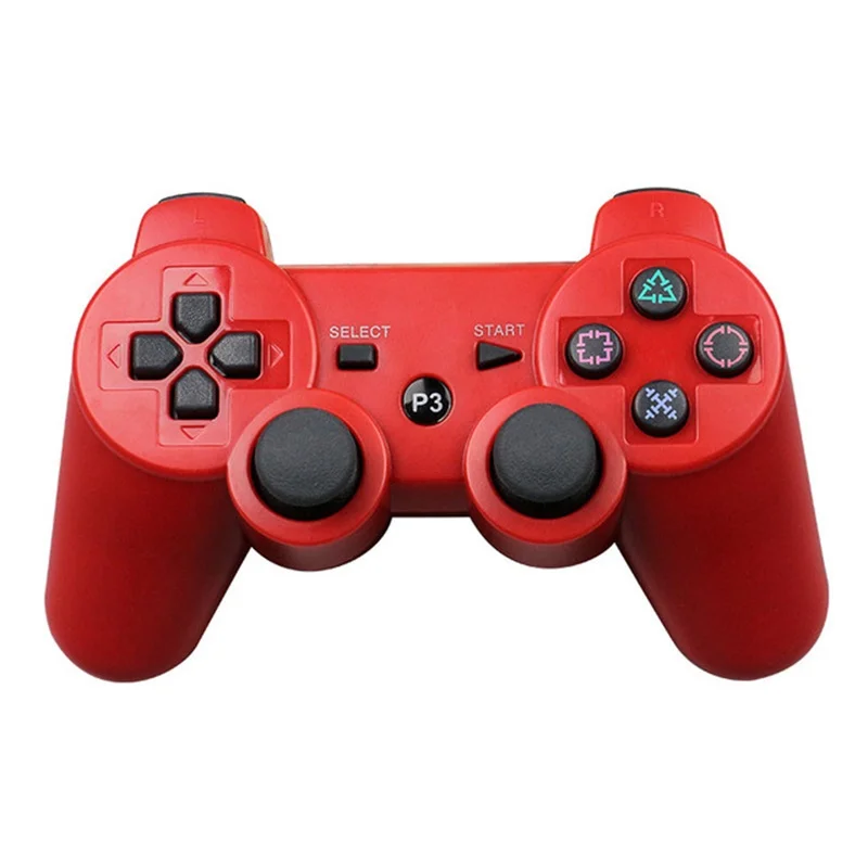 EastVita беспроводной Bluetooth геймпад для PS3 контроллер двойной шок игровой джойстик для playstation 3 консоли - Цвет: Красный