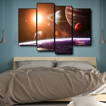 

Vast Universe Canvas Painting Art Wall Pictures Posters Prints for Living Room Home Decor No Framed