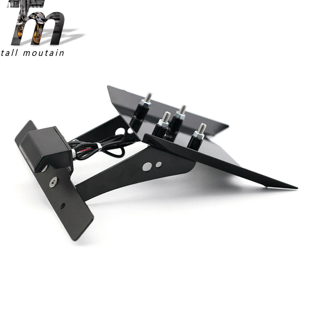License Plate Holder LED Light For KTM 390 250 DUKE KTM 390 250 Motorcycle Accessories Tail Tidy Fender Eliminator CNC