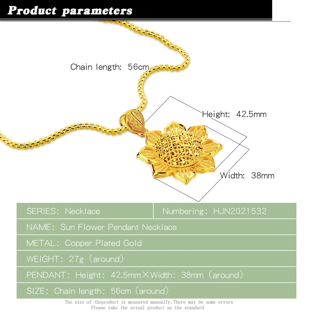 Богемное благородное ювелирное женское золотое ожерелье, подвеска в виде подсолнуха, дизайнерская цепочка в коробке, золотые аксессуары, подарок на день матери