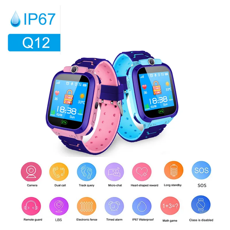 Children Smart Watch Gift 1.44Inch Kids Intelligent GPS Positioning Tracker Waterproof IP67 For IOS | Электроника