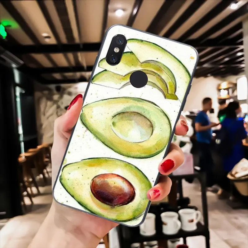 A16 MaiYaCa милые авокадо Еда чехол для телефона для Xiaomi Redmi8 4X 6A S2 Go Redmi 5 5Plus Note5 7 Note8Pro - Цвет: A16
