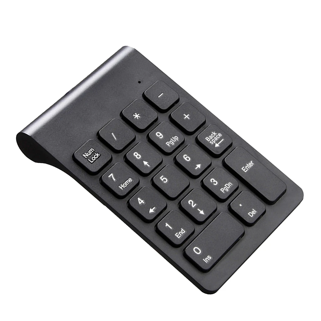  2.4G Wireless Key Number Pad Numeric Keypad Accounting Small Keyboard