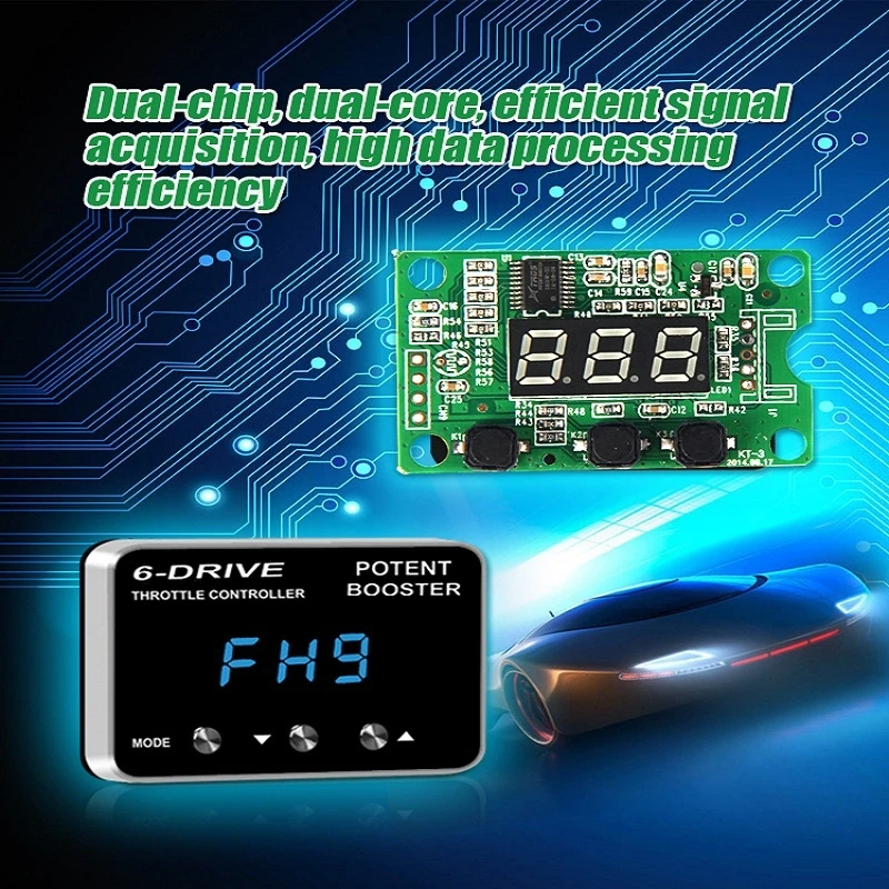 Suzuki Jimny + TROS TS-6Drive Potent Booster Electronic Throttle Controller Transmission Automobile