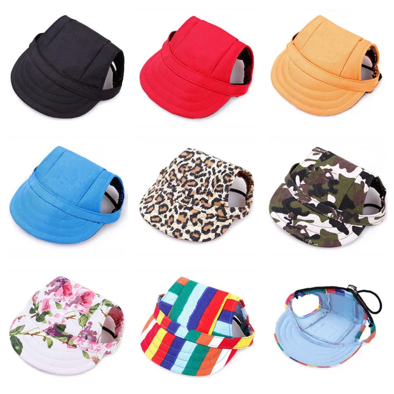 Dog Baseball Cap Adjustable Dog Outdoor Sport Sun Protection