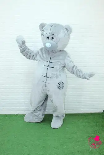 Teddy bear mascot costume for adult size Halloween purim costume