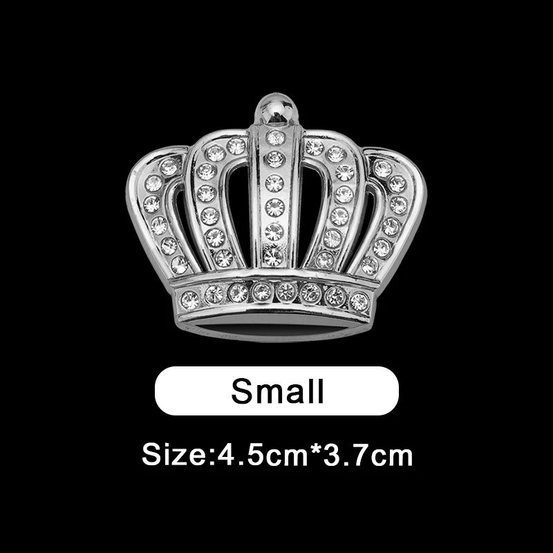 小号皇冠形状银色