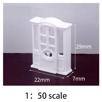 DIY sand table building material ABS Furniture 1/50 scale for miniature Layout/model furniture for miniuatre landscape DIY