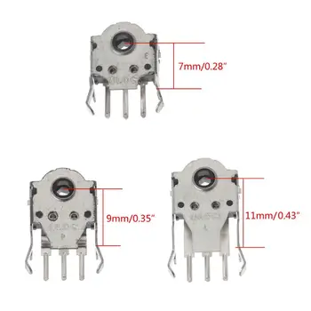 

2Pcs ALPS Mouse Encoder Mouse Decoder 7mm 9mm 11mm Highly Accurate for Wheel B95C