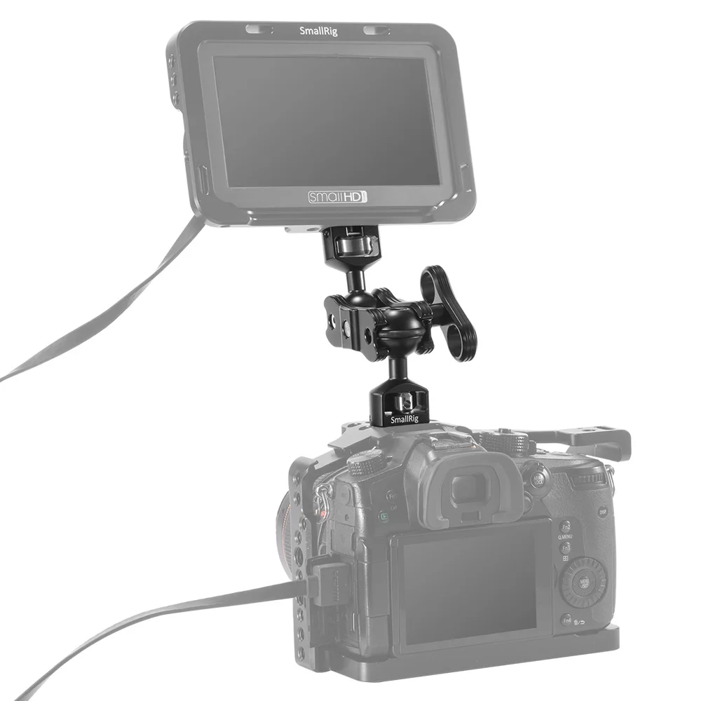 Аксессуары для камеры SmallRig DSLR Шарнирный рычаг с двойной шаровой головкой (винт 1/4