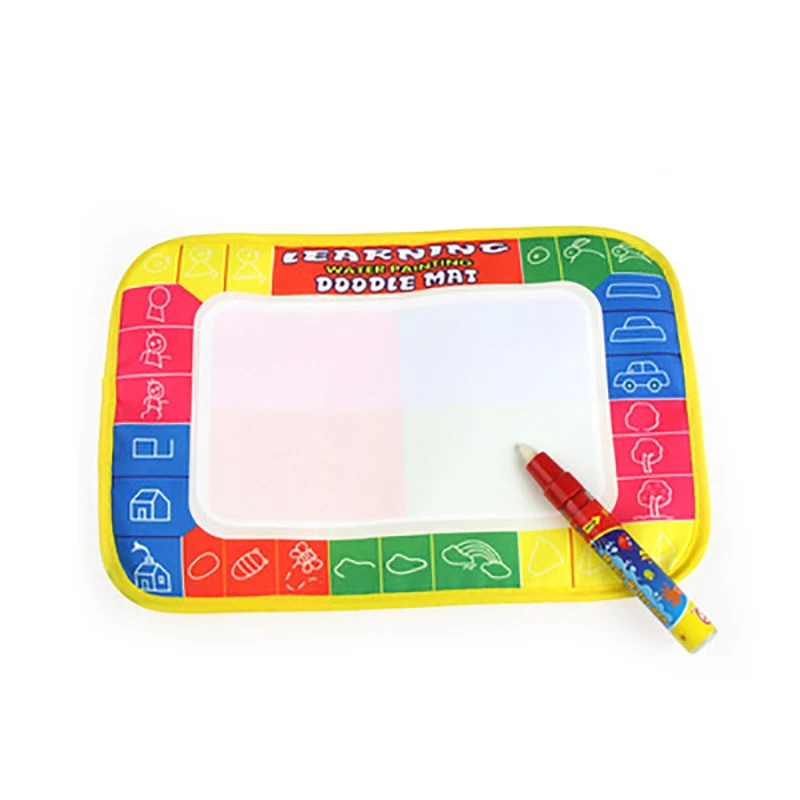 New Drawing Toys Water Drawing Mat 29* 19 CM Board Painting and Writing Doodle With Magic Pen Non-toxic Board for Kids