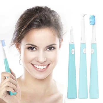 

Smart Electric Toothbrush Sonic Wave Dental Calculus Remover Battery Powered Teeth Whitening Toothbrush 3 Adjustable Modes 2