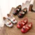 JGSHOWKITO Baby Girl Мягкая Обувь PU Лакированная Кожа Квартиры Для Девочек Дети Маленькие Дети Случайные Квартиры Размер 21-30 Брендовая Обувь Мило