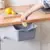 Кухня Настенный Подвесной Мусорный Бак Дверь Кухонного Шкафа Подвесной Мусорный Бак Мусорный Автомобиль Мусорный Бак Контейнер Для Мусора 3 Цвета