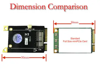 

Adapter High Speed Mini PCI-E Express Card Plug And Play Converter Module With Cables Accessories Easy Install For BCM94360CD