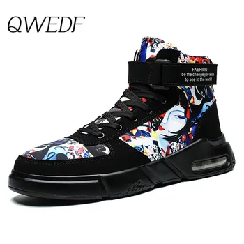 

2019 Men Chunky Sneakers Creepers Platform Shoes Street Wear Moccasins Male Krasovki Flats Man Vulcanized Fashion Shoe Z2-76