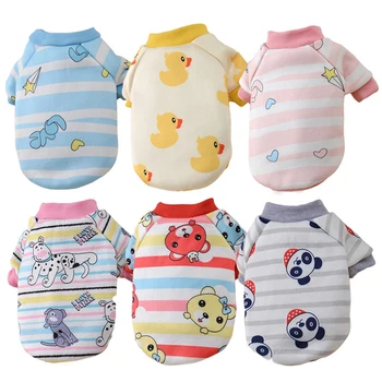 

Warm Dog Sweatshirt Pet Dog Clothes for Small Dogs Shih Tzu Jacket Chihuahua Hoodies Soft Puppy Dog Vest Winter Cat Clothing New